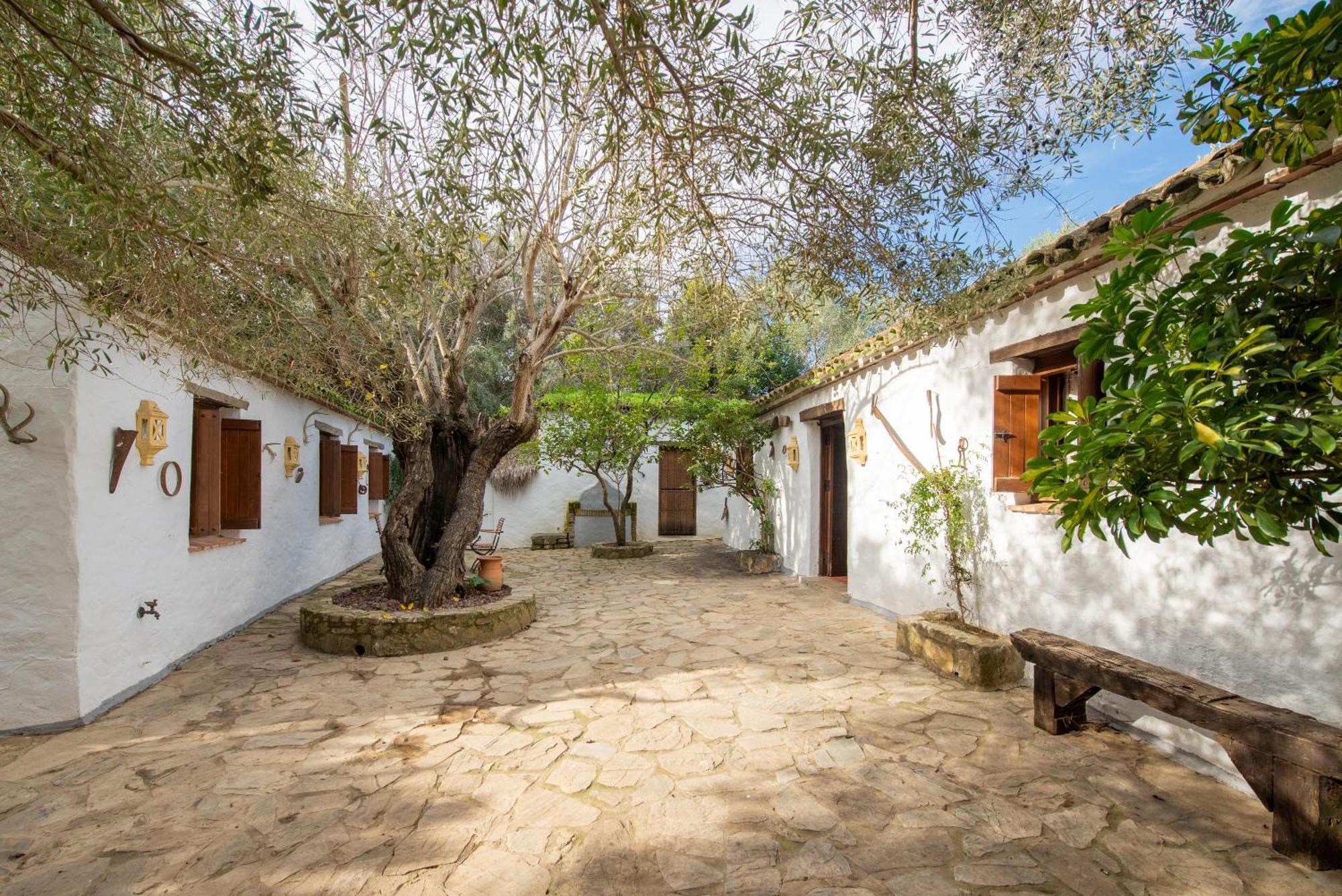 Cortijo rural las aves Villa Jimena De La Frontera Exterior foto